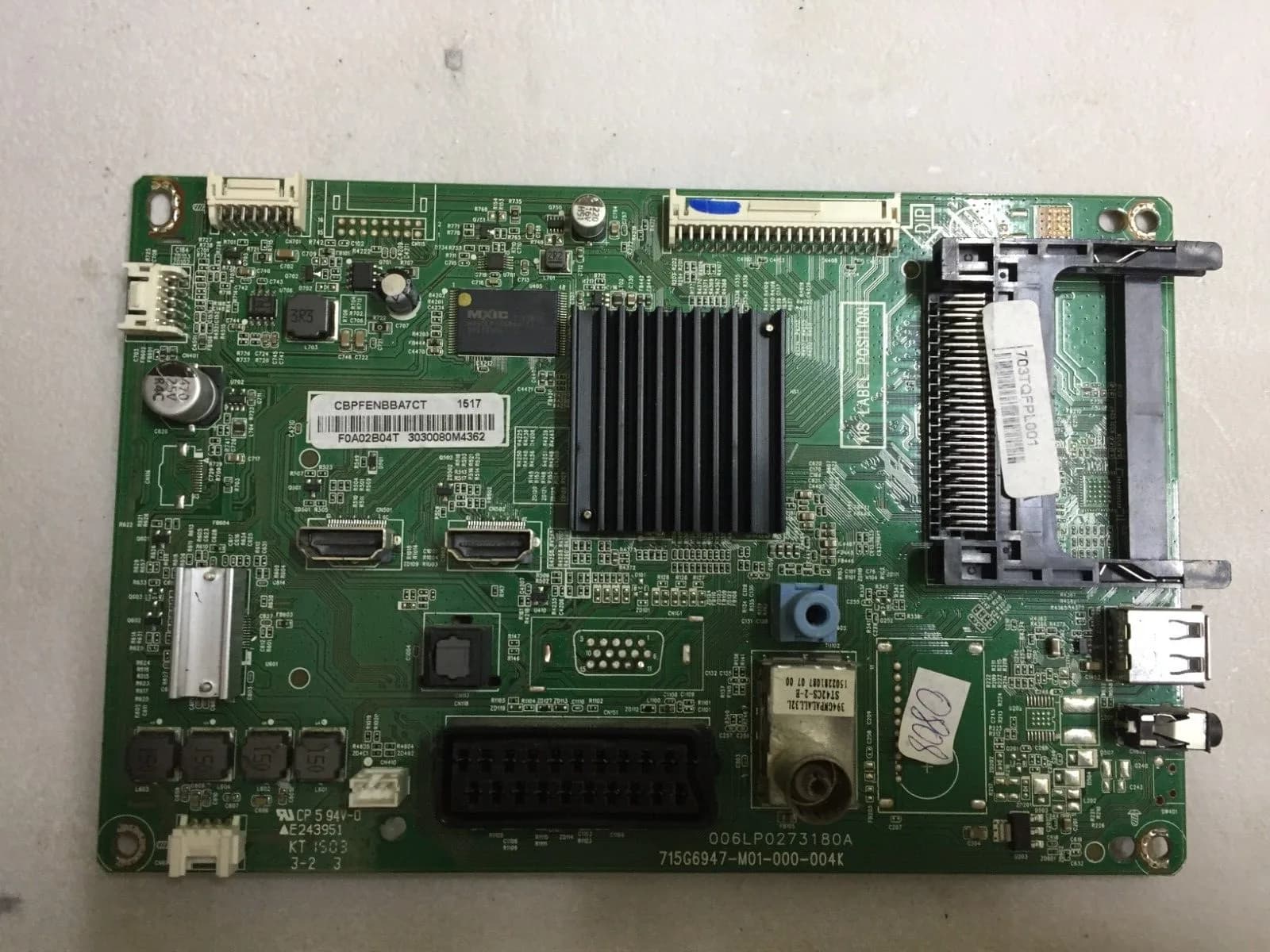 MAIN AV BOARD 715G6947-M01-000-004K - PHILIPS 32PHH4100/88