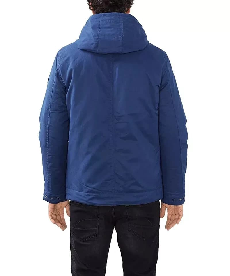 Esprit 2in 1 Padded Quilted Winter Jacket Blue XXL RRP $179.99