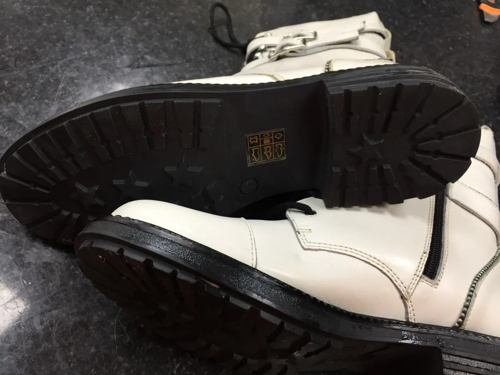 FREE PEOPLE LIMITLESS LACE UP BOOTS WHITE EU 39 UK 6