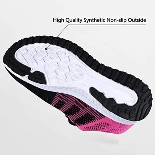 Youecci Women Lightweight Walking Shoes Ladies Lace Up Sneakers Running Trainer