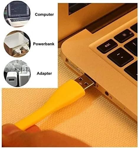 Flexible USB LED Light Lamp Portable Night Light Reading Lamp for Power Bank PC