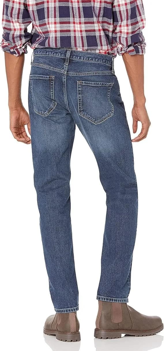 Amazon Essentials Men's Slim-Fit Jeans Medium Wash 36W 28L