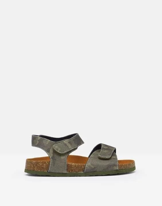 Joules Kitt Canvas Sandal Older Kids Childrens Sandals size 2