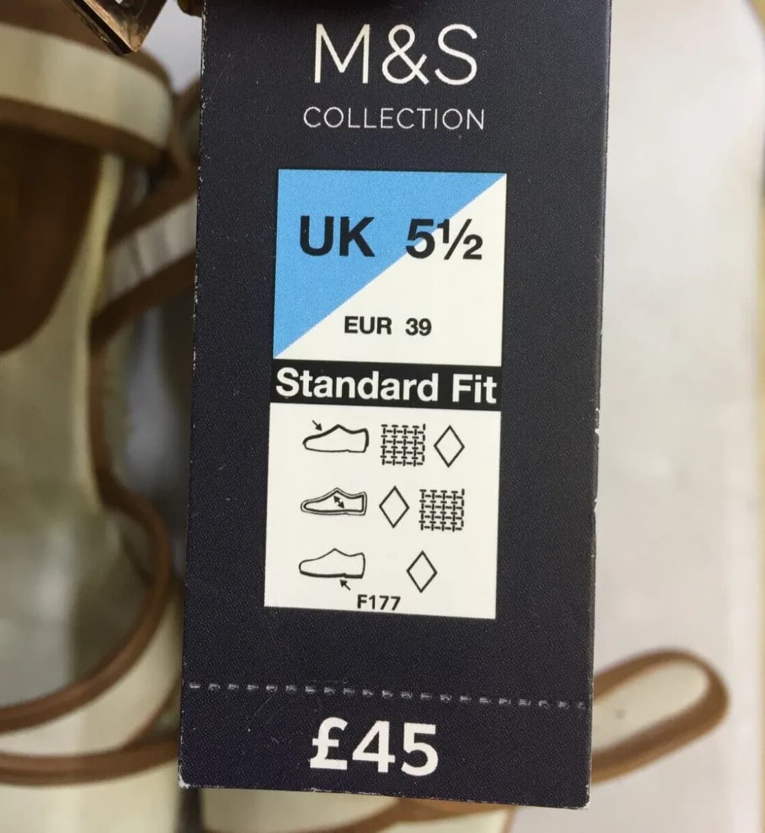 M & S WOMENS SANDALS SHOES UK 5.5 RRP £45