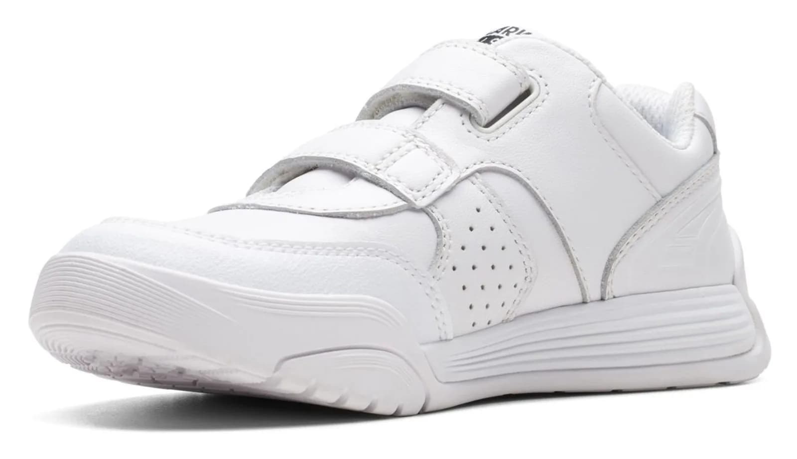 CLARKS CICA STARS WHITE KIDS TRAINERS – UK 11.5 G