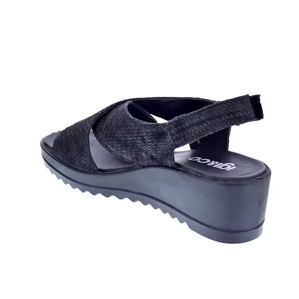 Igi & Co Women's Calypso Black Sandals UK SIZE 6