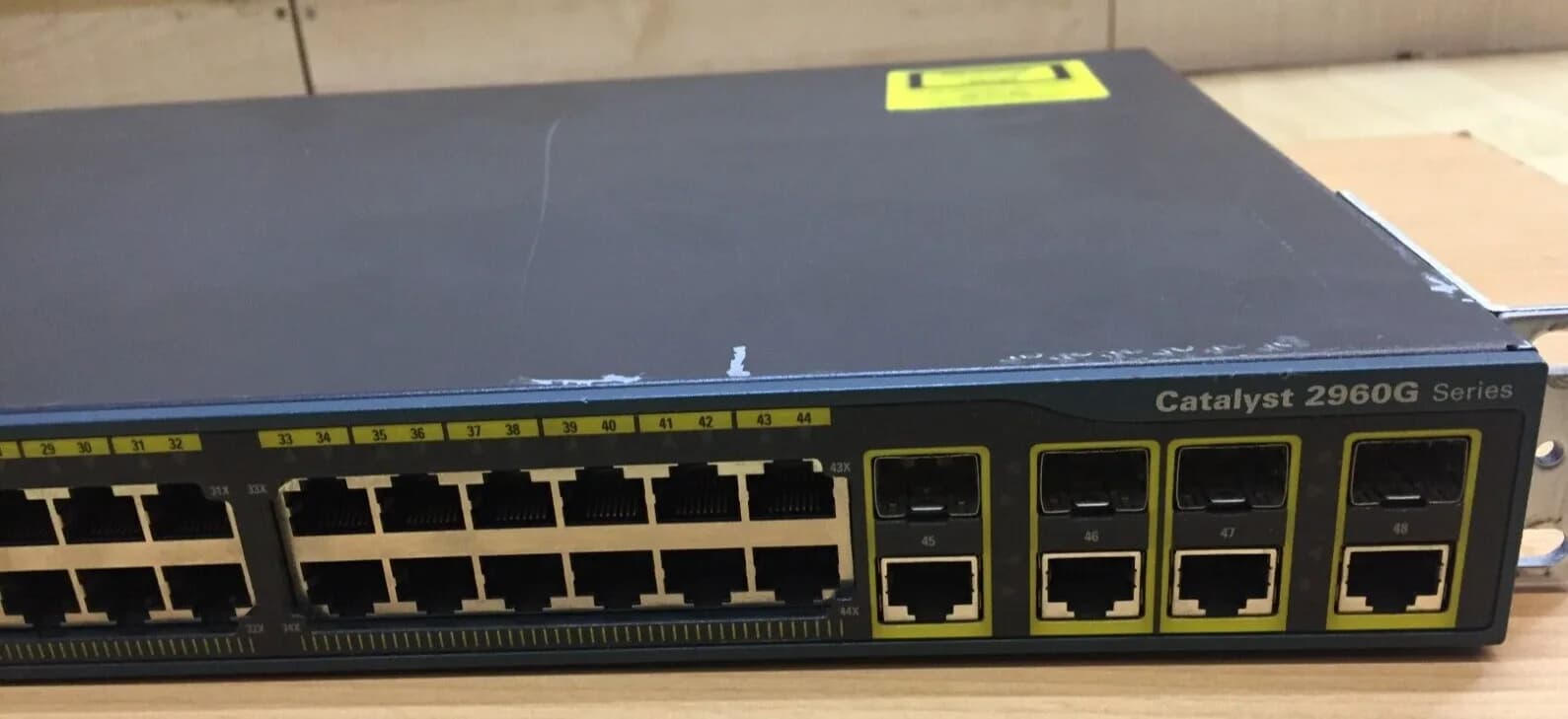 Cisco WS-C2960G-48TC Catalyst Managed Ethernet Switch