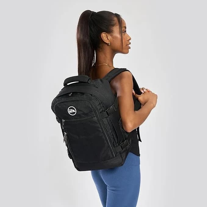 Cabin Max Travel Backpack 40x20x25 for Hand Luggage Low Seat Backpack Suitable