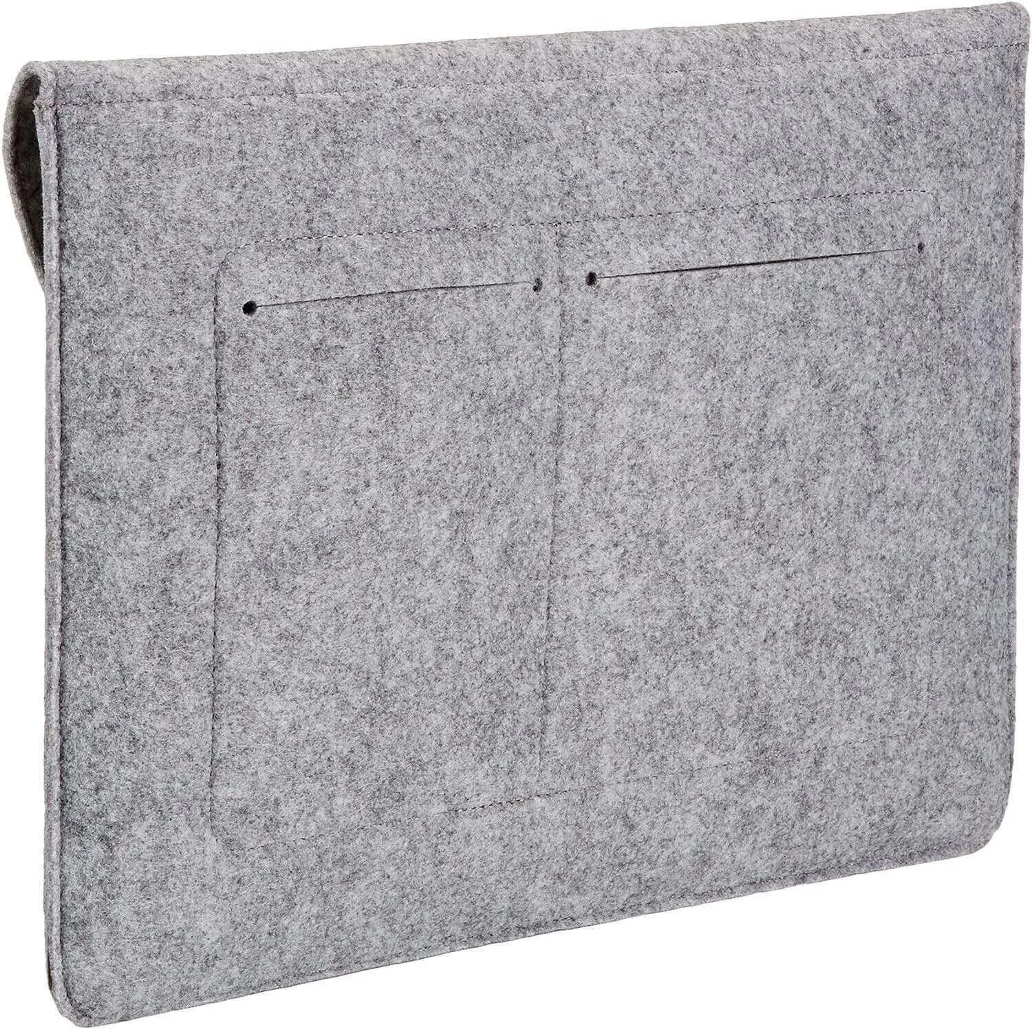 Laptop Sleeve Carry Case Cover Amazon Basics 13" Felt Laptop Sleeve - grey