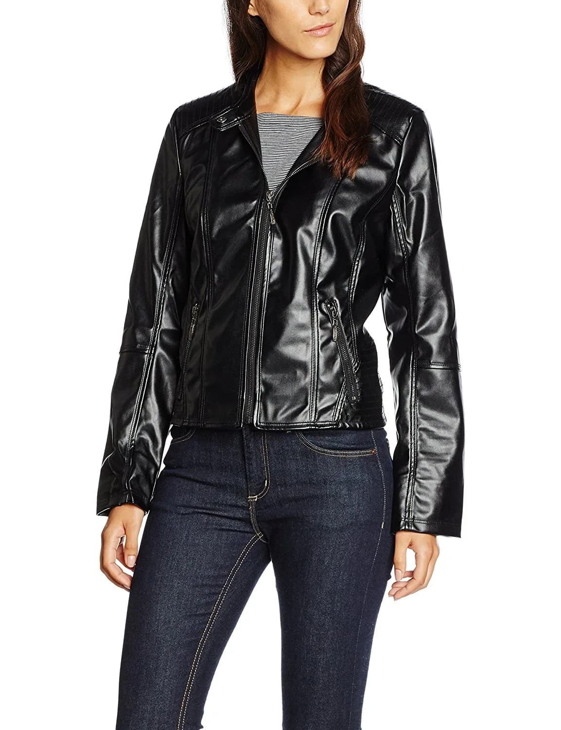 GINA LAURA Women's Fake Leather Jacket BNWT