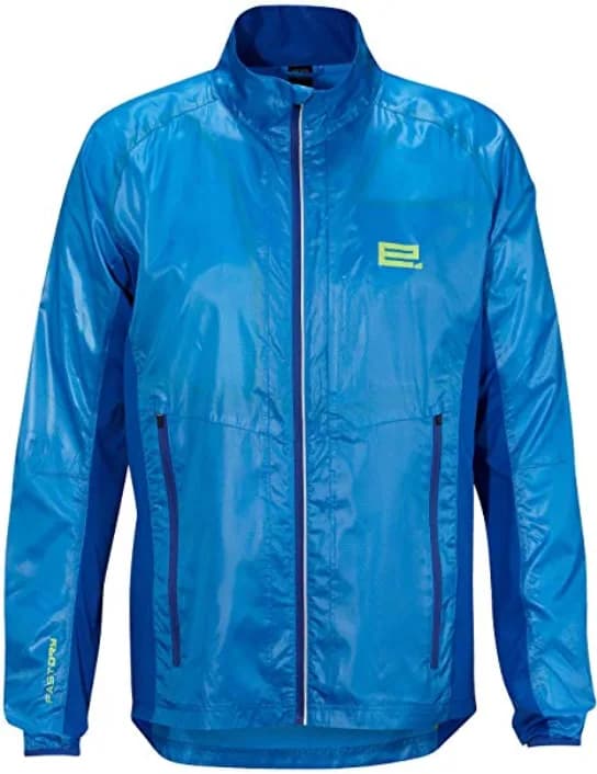 ELLOS Ladies Mens Water Repellent Sports Training Top Jacket Blue