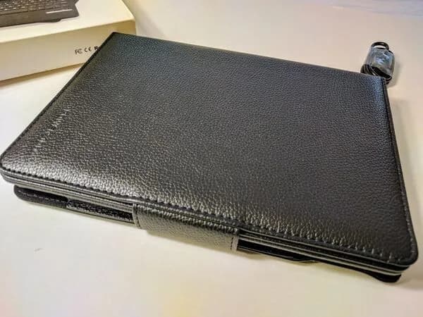 iPad Keyboard Case, Poweradd Bluetooth iPad Keyboard Folio Smart Case w/ Removab