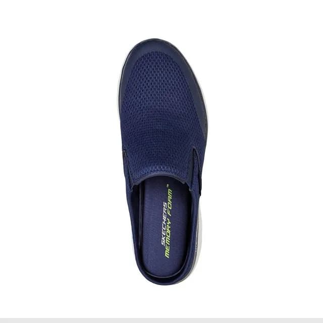Skechers Summits Vindicator Mens Mule Trainers Memory Foam Navy 232296 UK 7.5