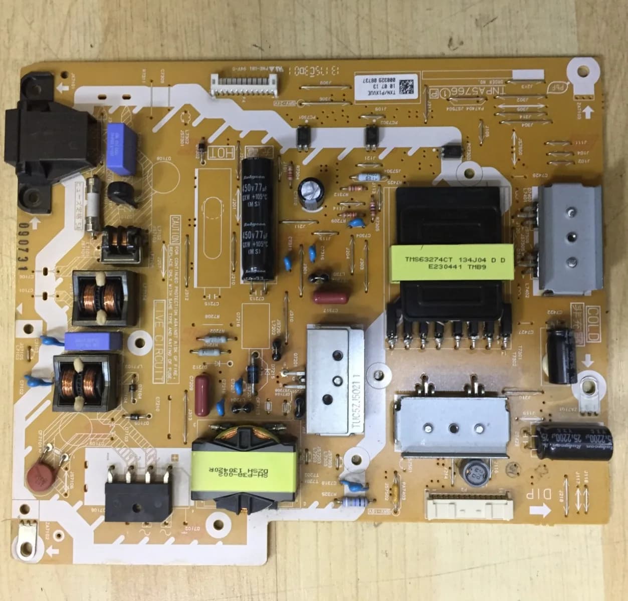 PANASONIC TV TX-L55DT65B POWER PSU SUPPLY BOARD