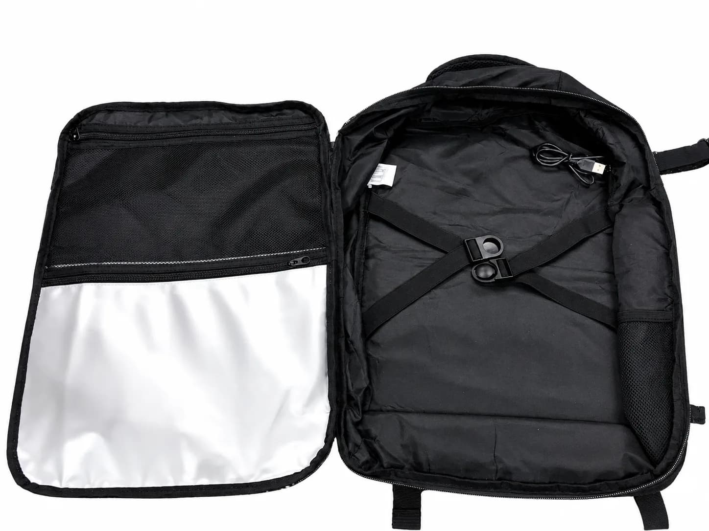 Travel Backpack / Rucksack – Multi-Pocket, USB Charging Port & Insulated Compart