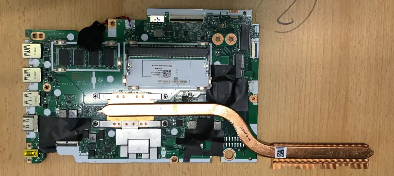 Genuine Lenovo V15-ADA Laptop Motherboard Ryzen 5 Gen Unknown Faulty No Display