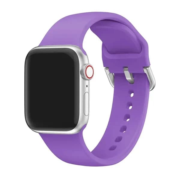 Purple Sport Band For Apple Watch 1/2/3/4/5/6/7/SE 42/44 mm