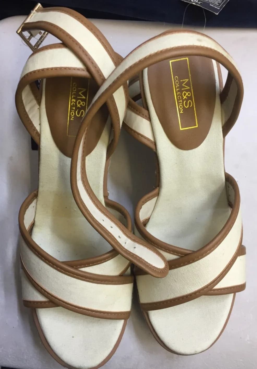 M & S WOMENS SANDALS SHOES UK 5.5 RRP £45
