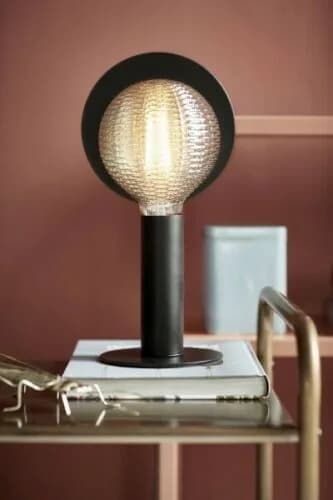 Table Lamp Dean Disc Table Nordlux Black Table Lamp Table Bedside Table Lamp