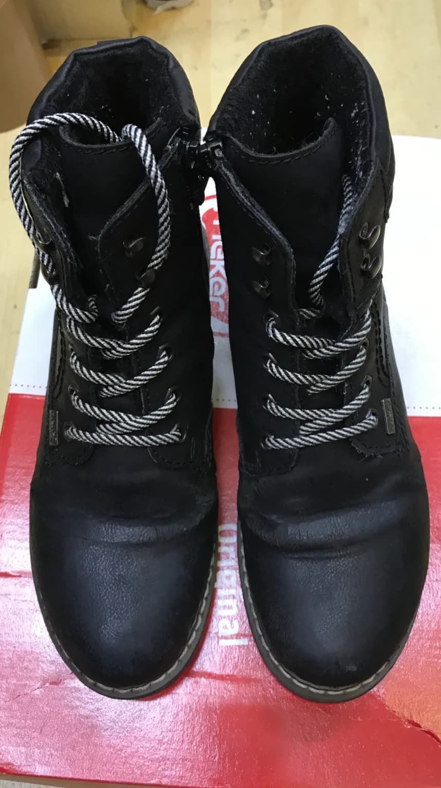 Women's Rieker Ankle boots Y9125-00 black uk size 3.5