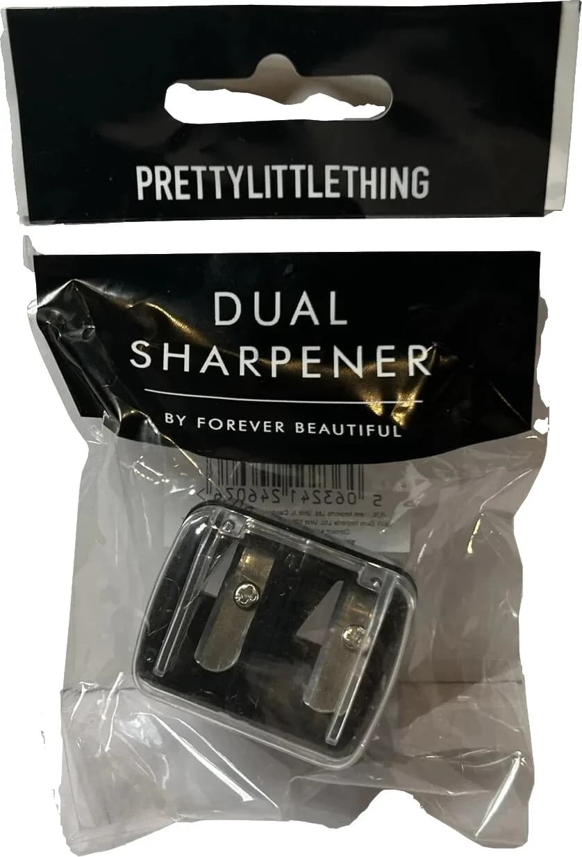 Eyeliner Sharpner Cosmetics Dual Double Pencil Eyeliner Sharpener Two Size Clear