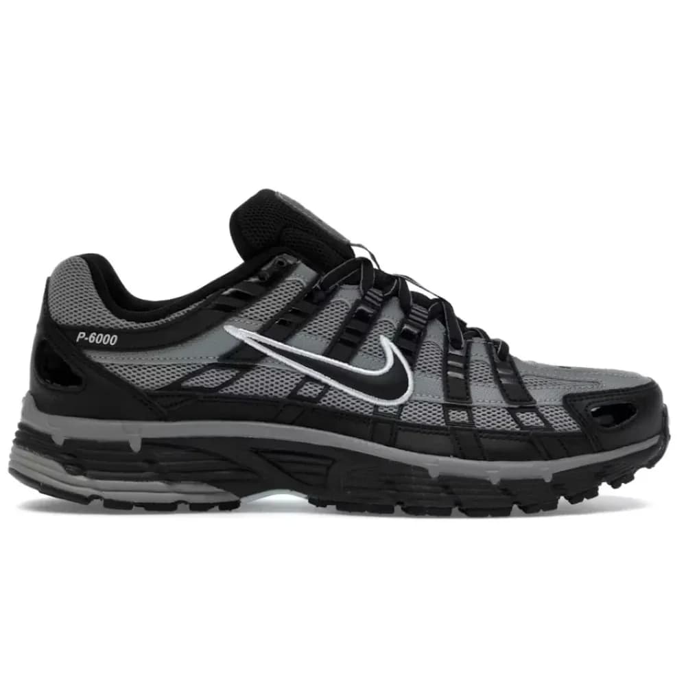 100% AUTHENTIC NIKE P-6000 ‘BLACK/COOL GREY’ MEN’S TRAINERS – SIZE UK 10