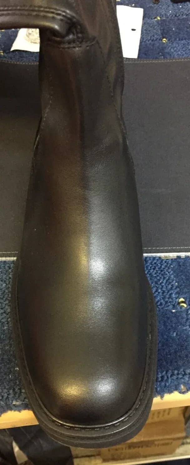 Free People Holden Over-the-Knee Black Stretch Boots Platform Lug EU37 UK 4