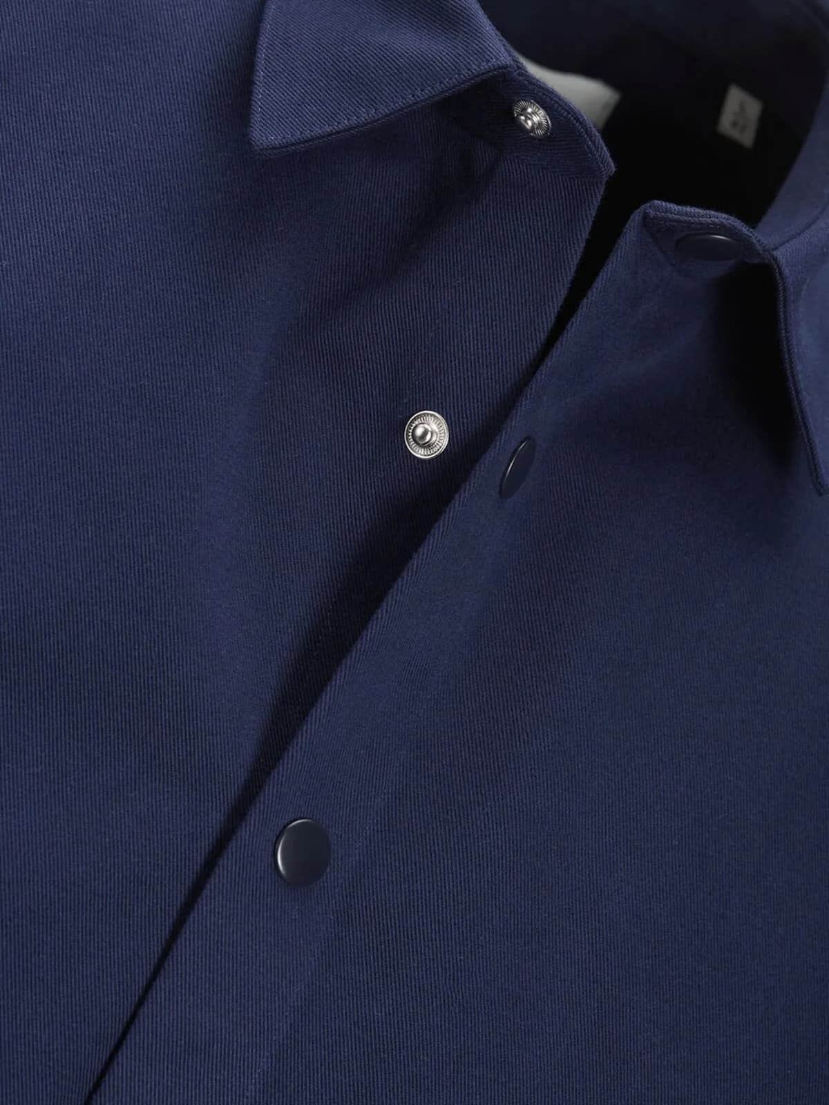 MENS JACK & JONES MINIMALIST LONG SLEEVE SHIRT NAVY L/42