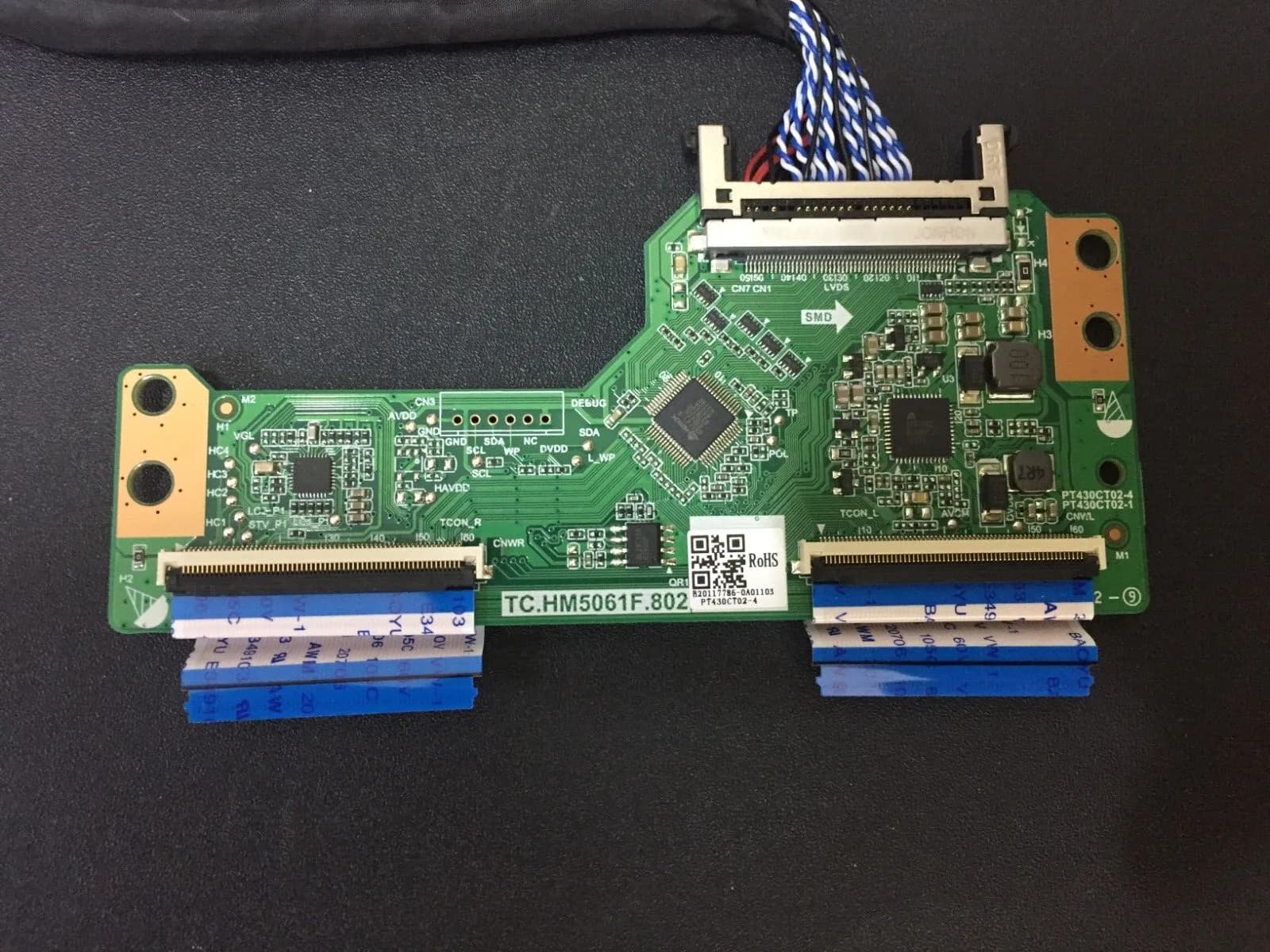 LOGIK 43 " TV L43AFE20 T-CON LVDS BOARD