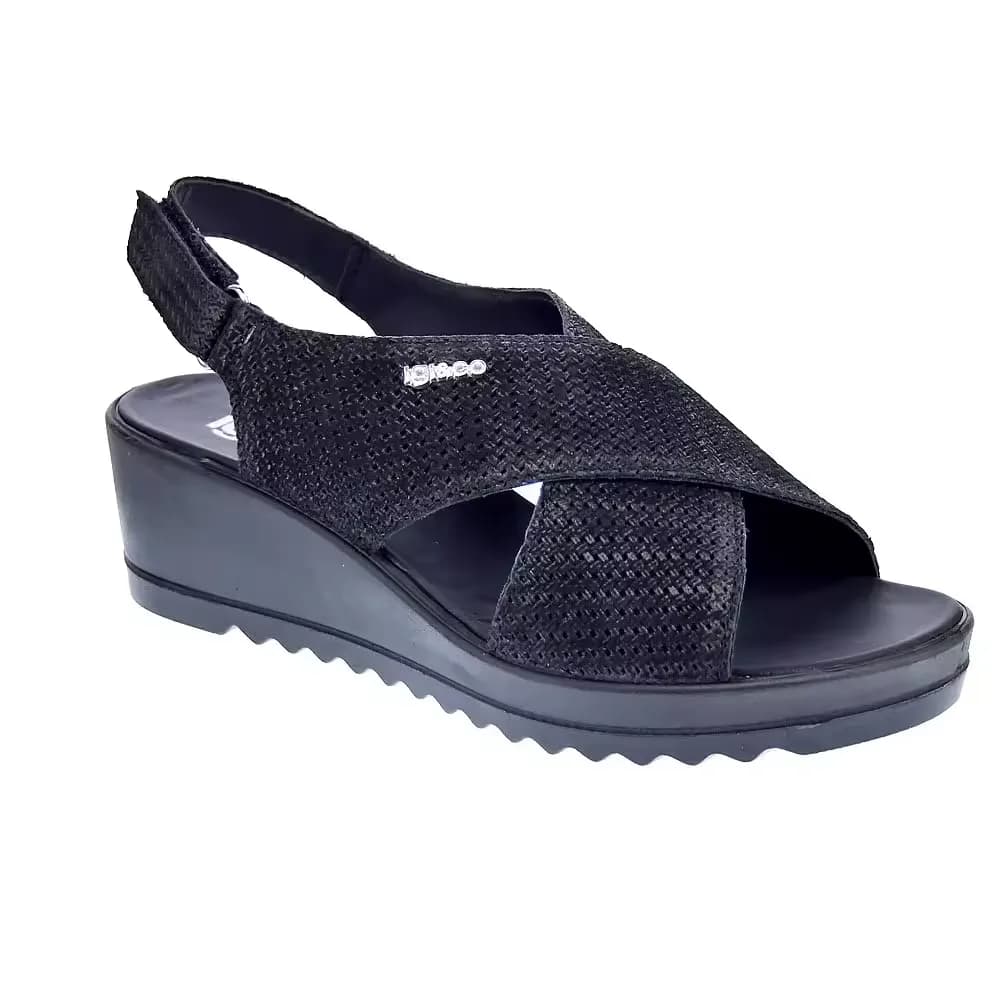 Igi & Co Women's Calypso Black Sandals UK SIZE 6