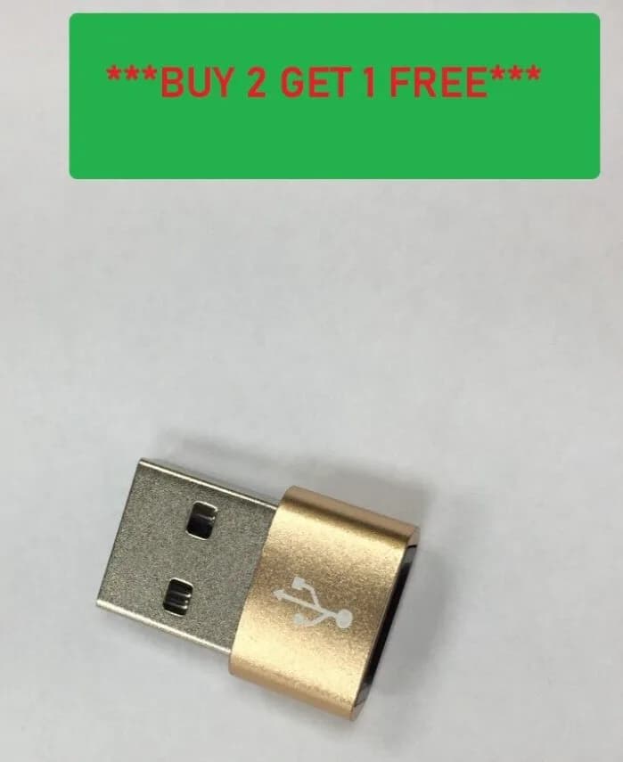 USB 3.1 Type C Female to USB A Male Adapter Converter Charger Connector Plug