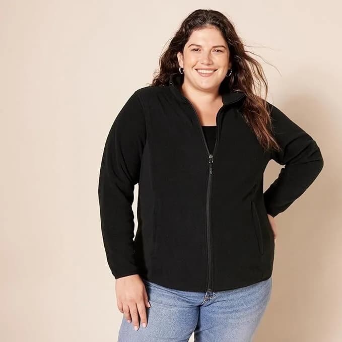 Amazon Essentials Women's Classic-fit Long-Sleeved Full Zip Polar Soft Fleece 2X