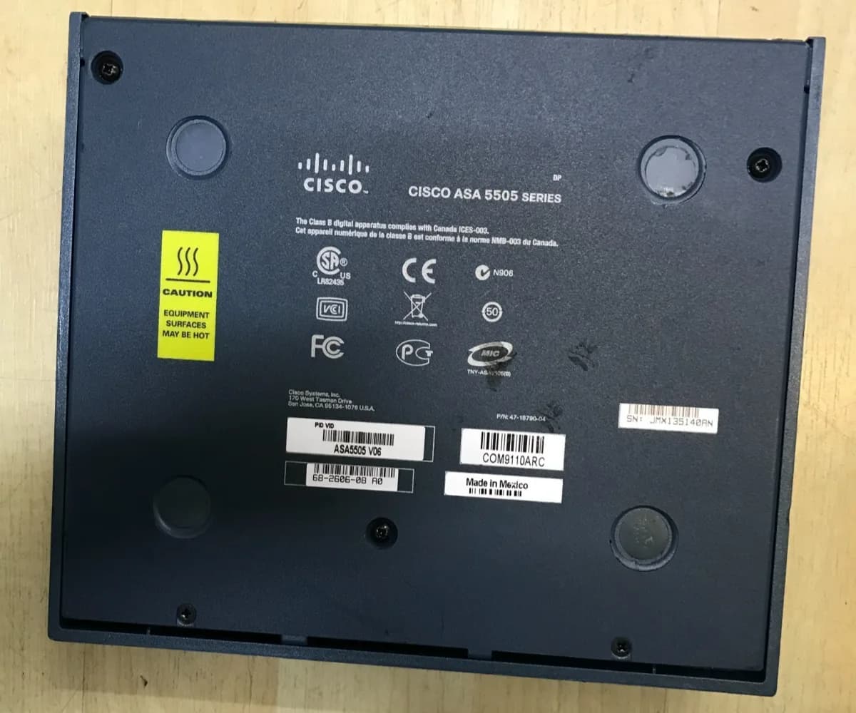 Cisco Adaptive Security Appliance ASA 5505 Series