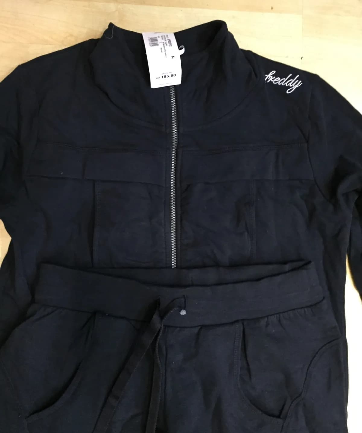 Freddy Womens Tracksuit Black Sportswear Set Rare Brand New Original RRP $105