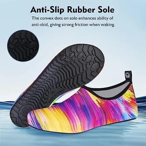 Womens Mens Water Shoes Barefoot Quick Dry Aqua Skin Socks for Beach Swim Pool