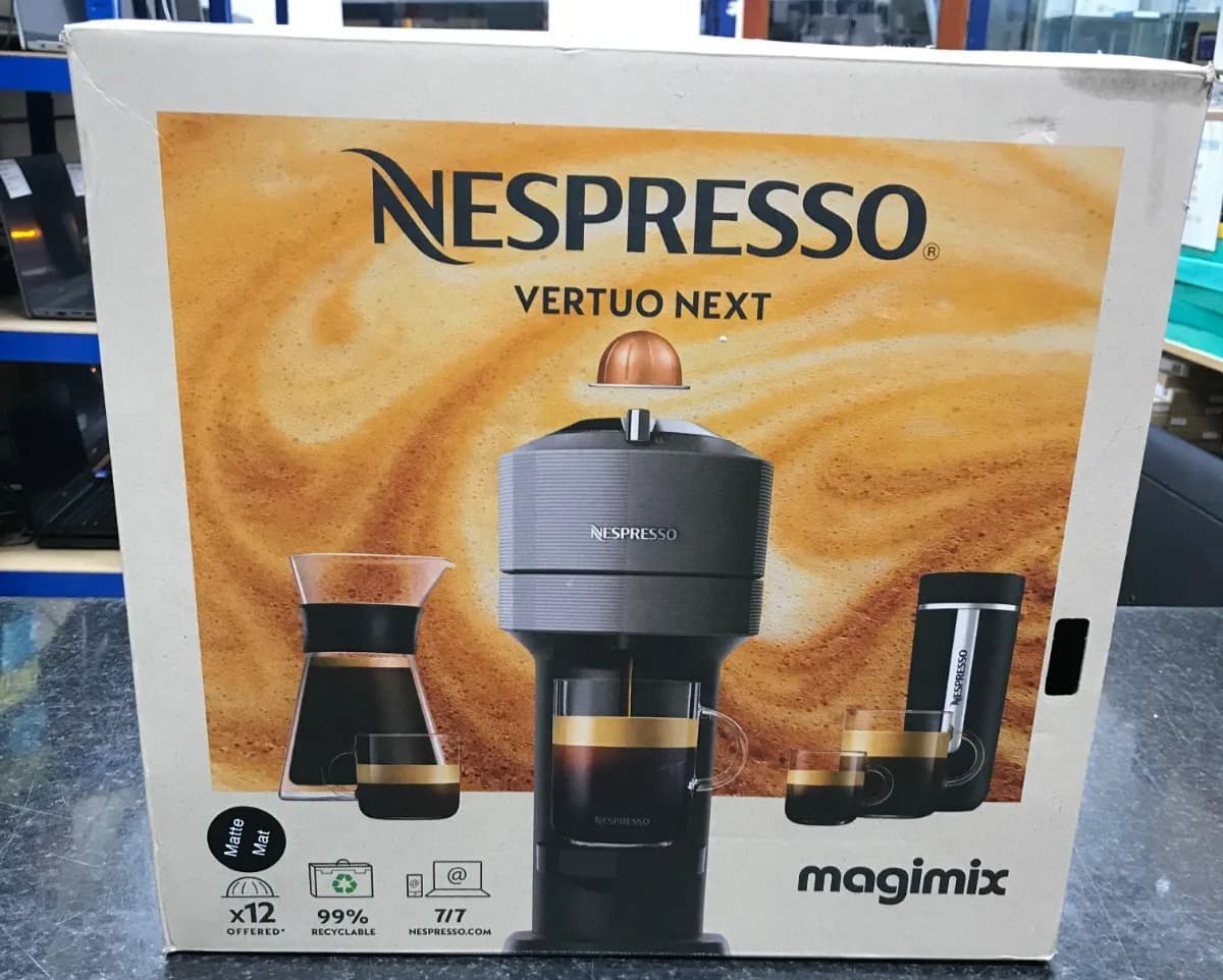 Nespresso Vertuo Next 11709 Coffee Machine By Magimix Black