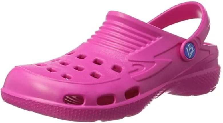 Beck Women's Clogs Summer Shoes Pink Slip On UK 4.5 - 5