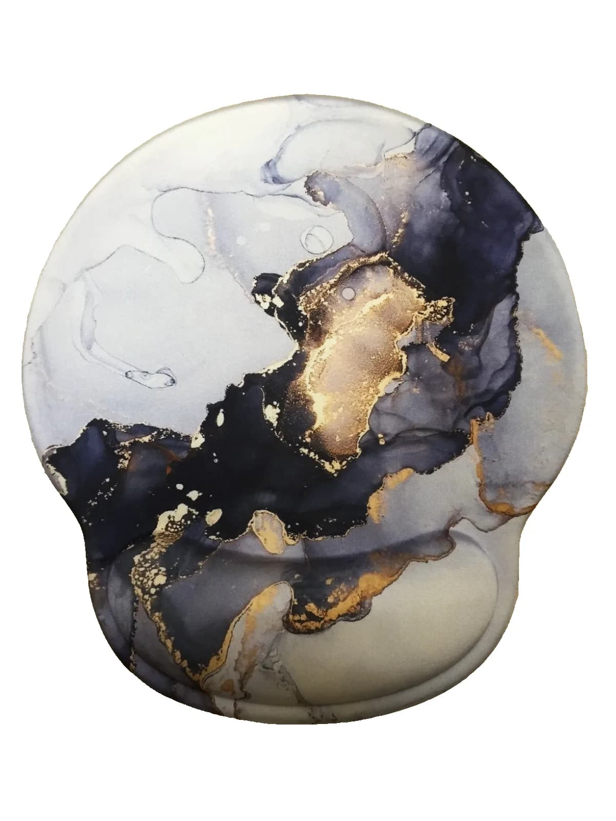 icasso desk mat gaming mouse pad wrist support set Grey Marble