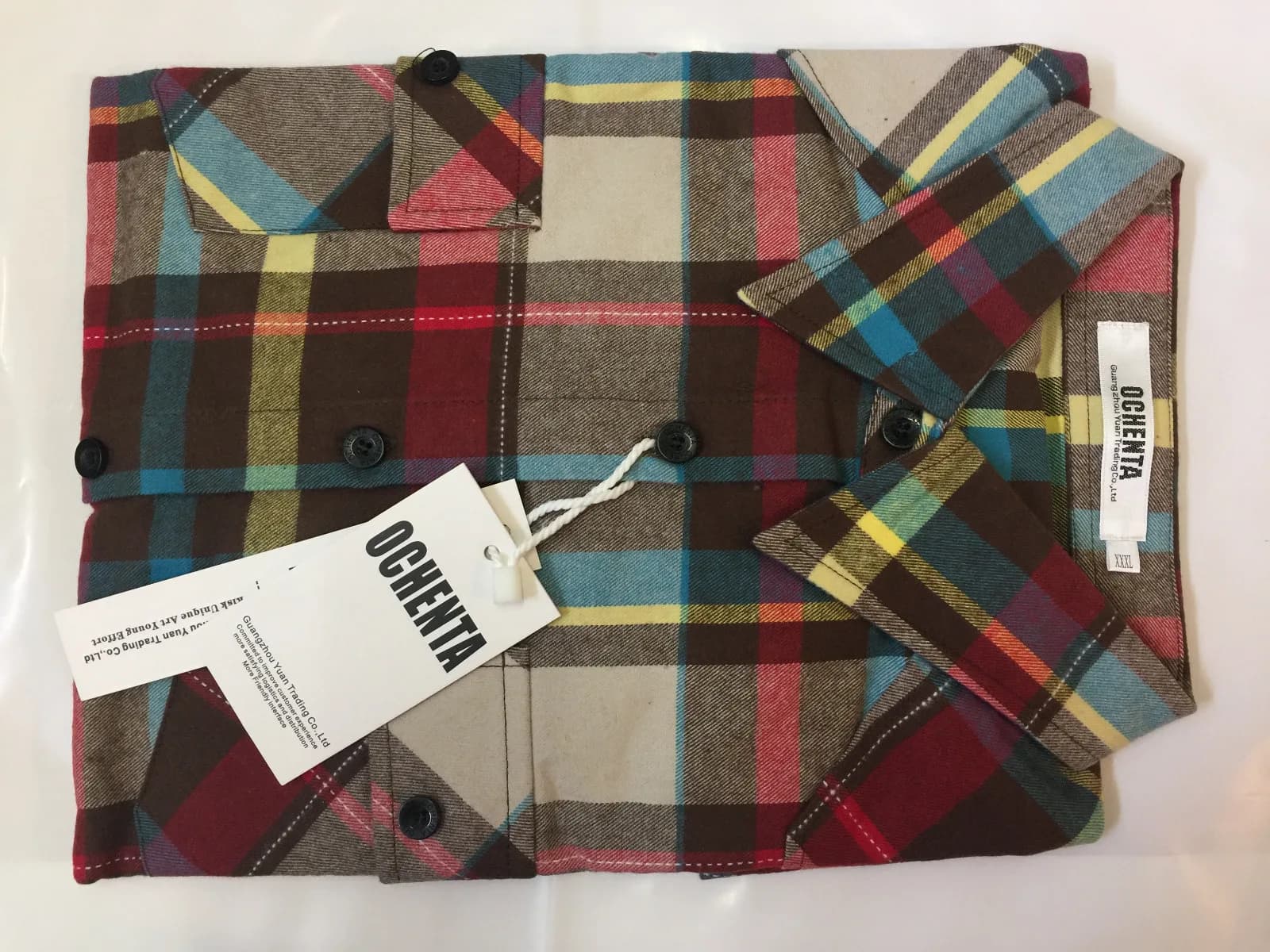 OCHENTA WOMEN'S SHIRT SIZE 3XL (UK 12 ) NEW