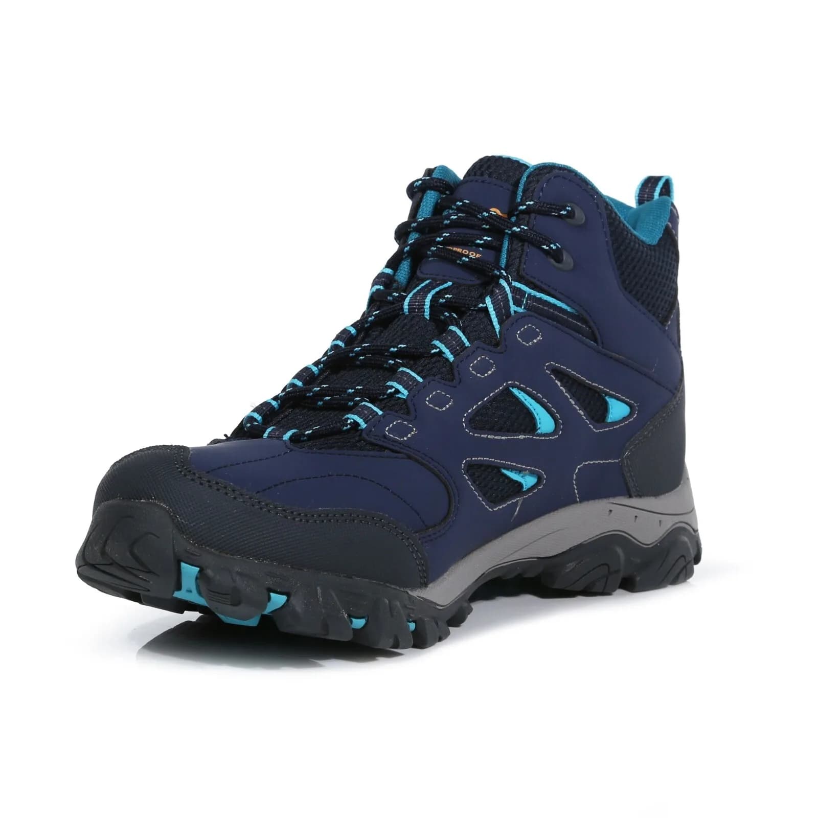 Regatta Women's Holcombe Waterproof Mid Walking Boots | Navy Azure Blue uk 6