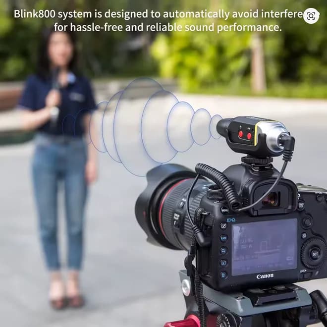 Saramonic Blink800 B1 5.8GHz Digital Wireless Microphone System with 3.5mm TRS A