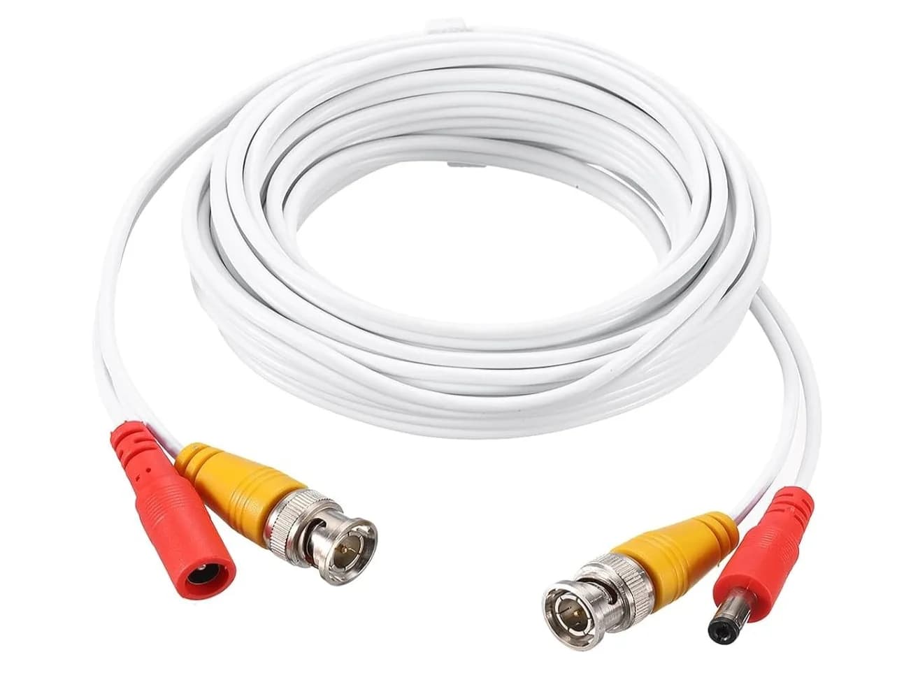BNC CCTV CABLE VIDEO POWER LEAD FOR HIKVISION DAHUA SWANN ANNKE 20M CAMERAS