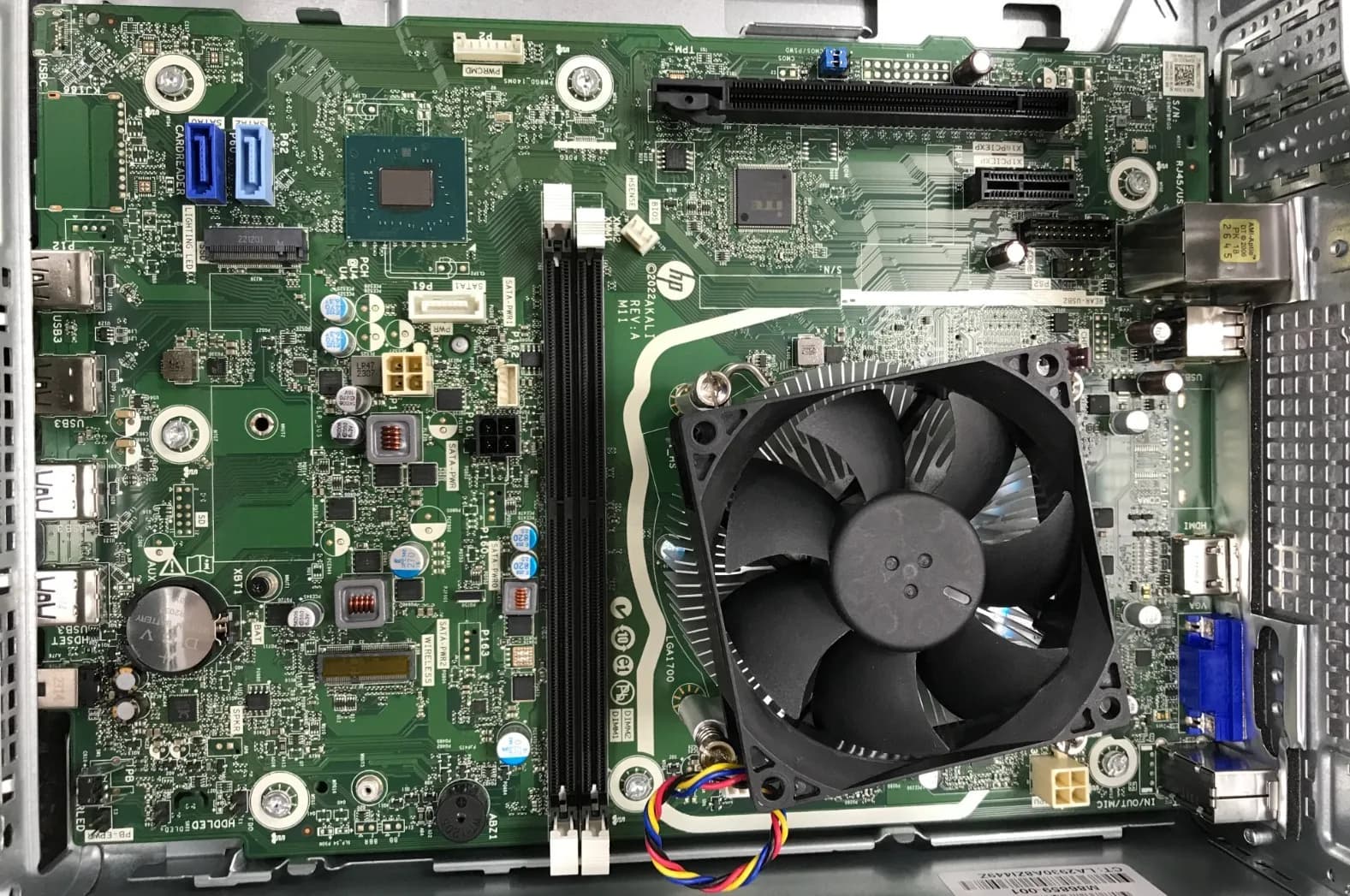 HP Pro SFF 290 G9 Motherboard LGA1700 – Complete with Fan & Installed in Case