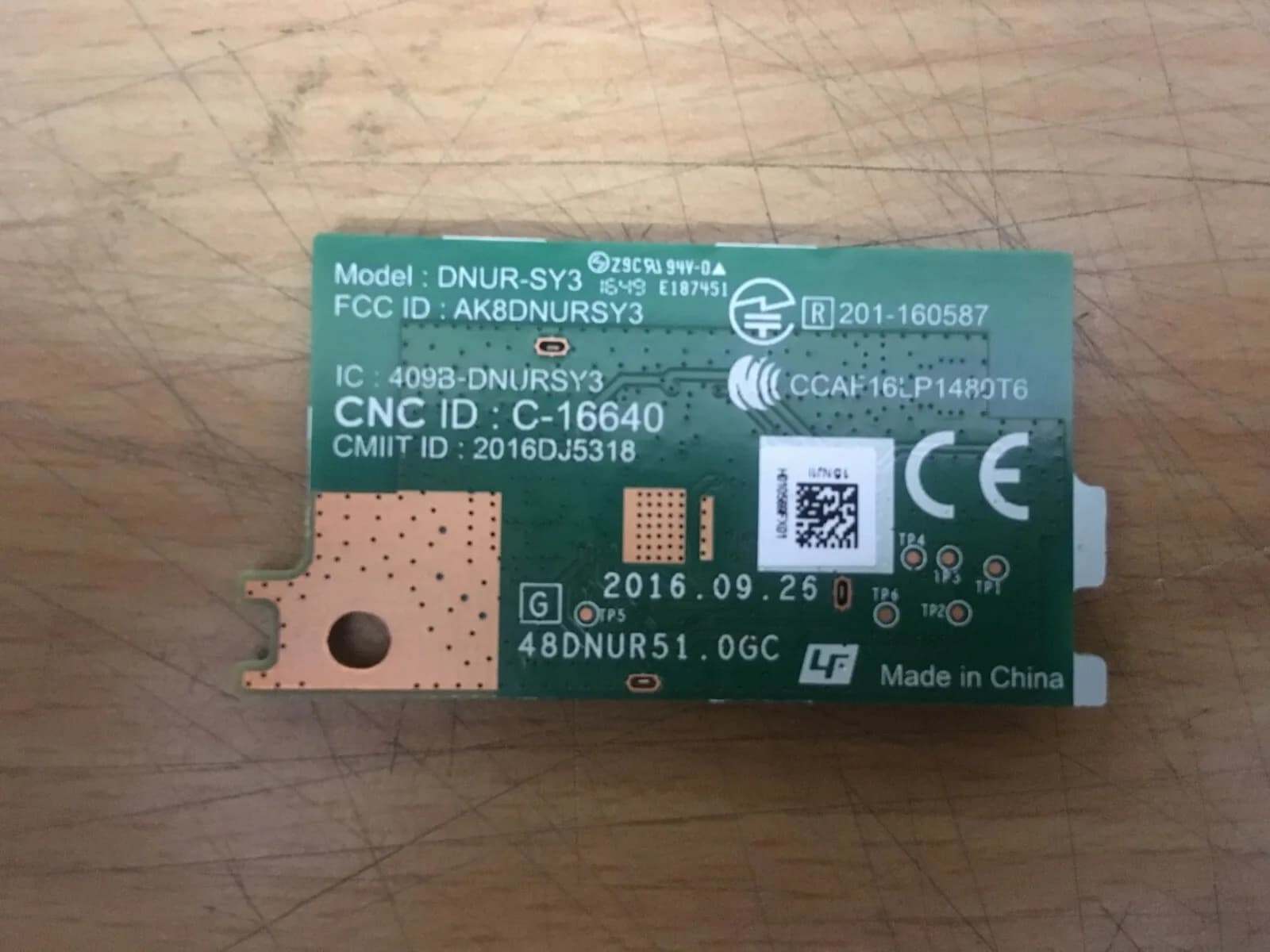 WIFI CARD MODULE FOR SONY KD-43XE7093