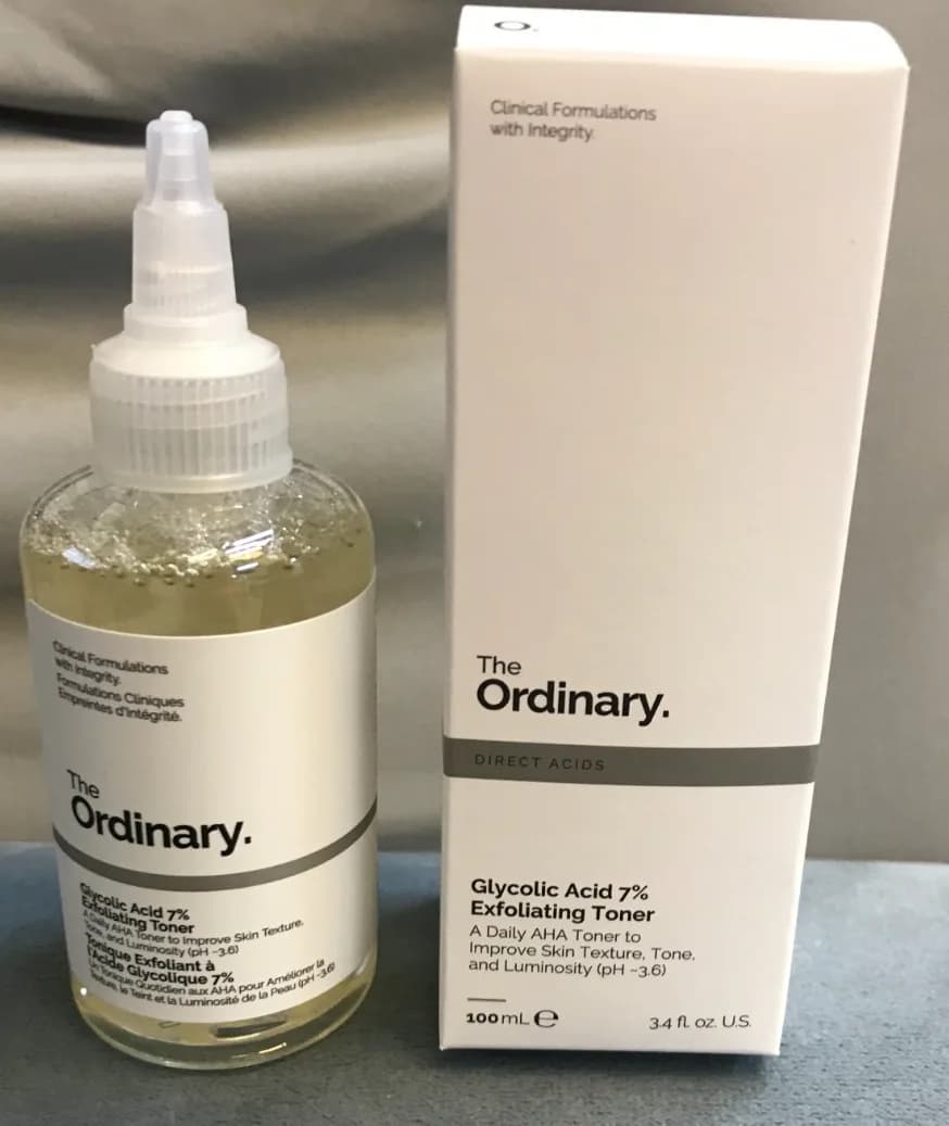The Ordinary Glycolic Acid 7% Exfoliating Toner, Brightening and Smoothing Daily