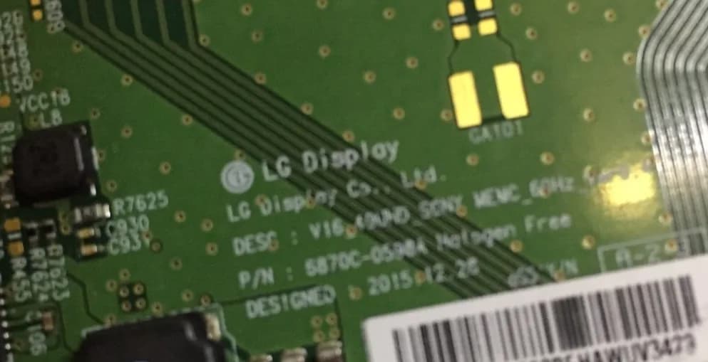 Sony KD-49XD8088 TV T-CON LVDS BOARD